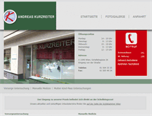 Tablet Screenshot of dr-kurzreiter.net